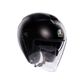Casco Moto Jet Irides AGV E2206 Davao Black/Grey/Yellow Fluo